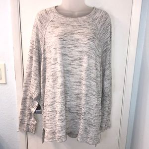 🎄 Oversized Marled Gray aerie sweater XL
